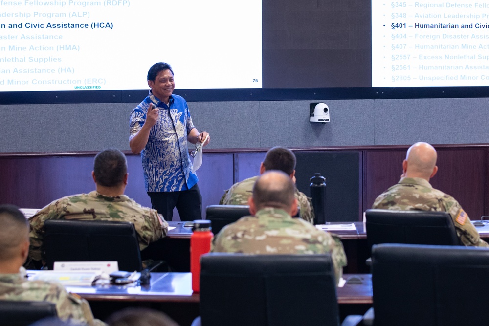 USINDOPACOM and State Partnership Program Senior Leaders Forum 2024