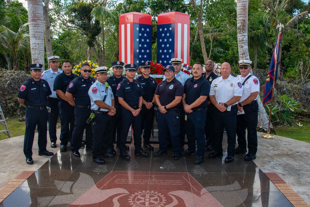 CJRM Observes 9/11 Ceremony at Two Lovers Point