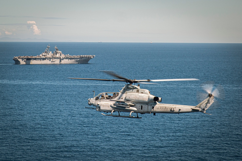 VMM-165 (Rein.) Conducts Surface Surveillance Coordination Flights over Tsushima Strait