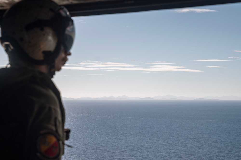 VMM-165 (Rein.) Conducts Surface Surveillance Coordination Flights over Tsushima Strait