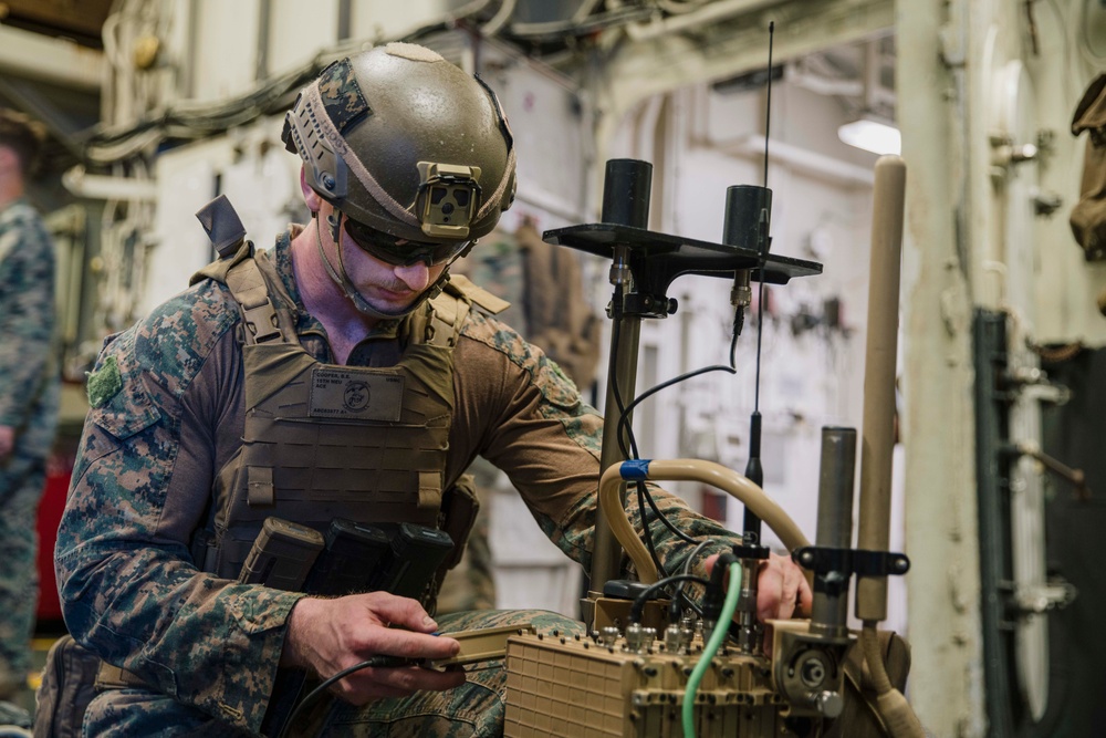 Standing Ready: 15th MEU Provides Counter-UAS Support Underway in Tsushima Strait