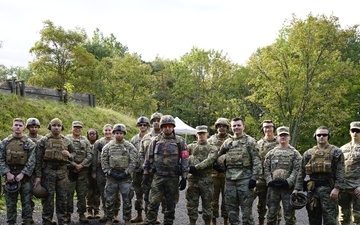 Soldiers stationed at U.S. Army Garrison Wiesbaden shoot for the Schützenschnur