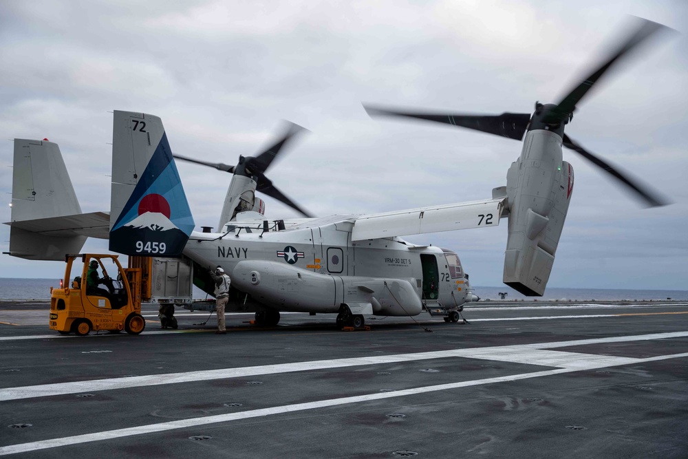 USS George Washington Conducts Flight Operations