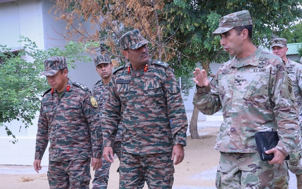 Indian Army GOC arrives at Yudh Abhyas 2024