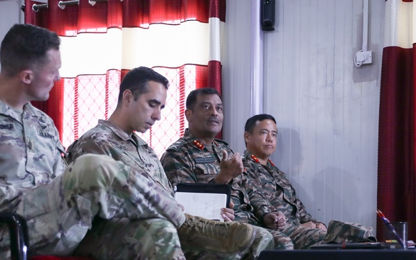 Indian Army GOC arrives at Yudh Abhyas 2024