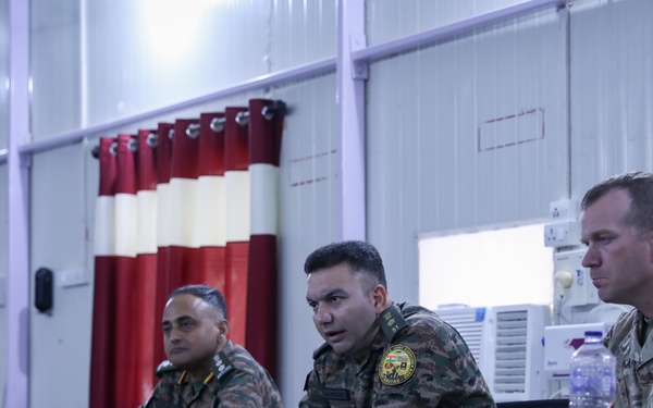 Indian Army GOC arrives at Yudh Abhyas 2024