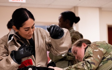 39th ABW conducts CBRNE decontamination, casualty response drill