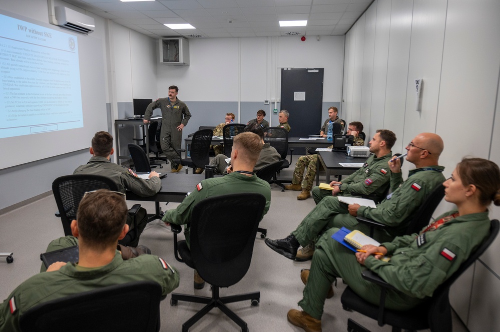 37 AS and Polish Air Force performs Combined LCLA Exercise