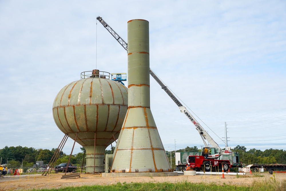 Construction continues at the Louisville VA Medical Center Sept. 18, 2024