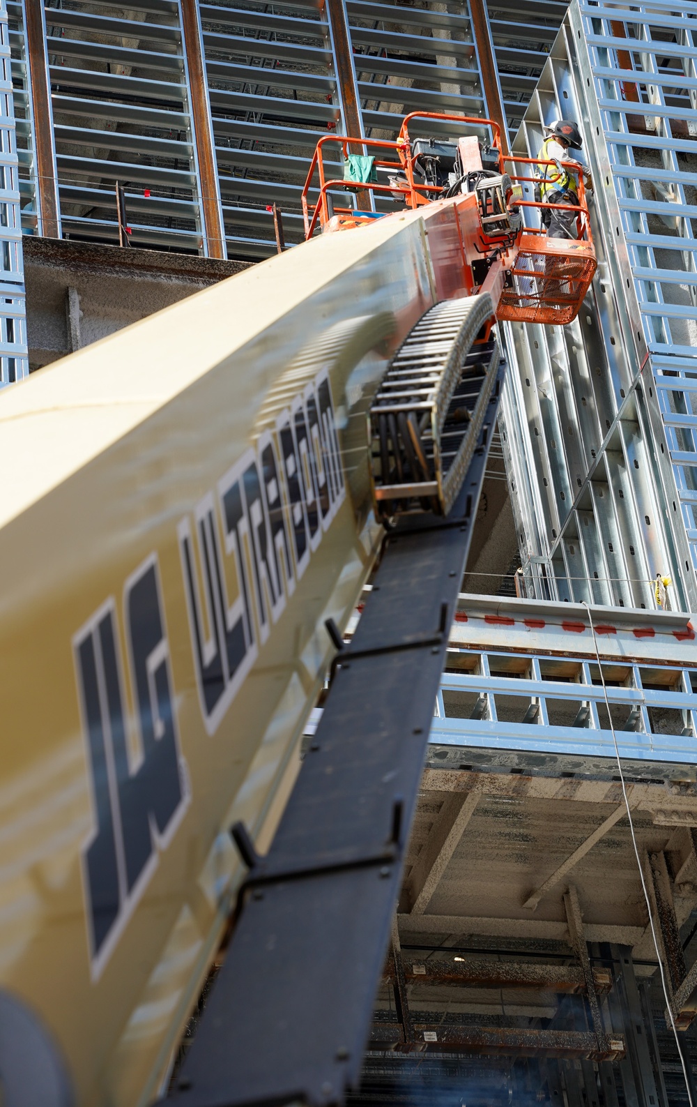 Construction continues at the Louisville VA Medical Center Sept. 18, 2024