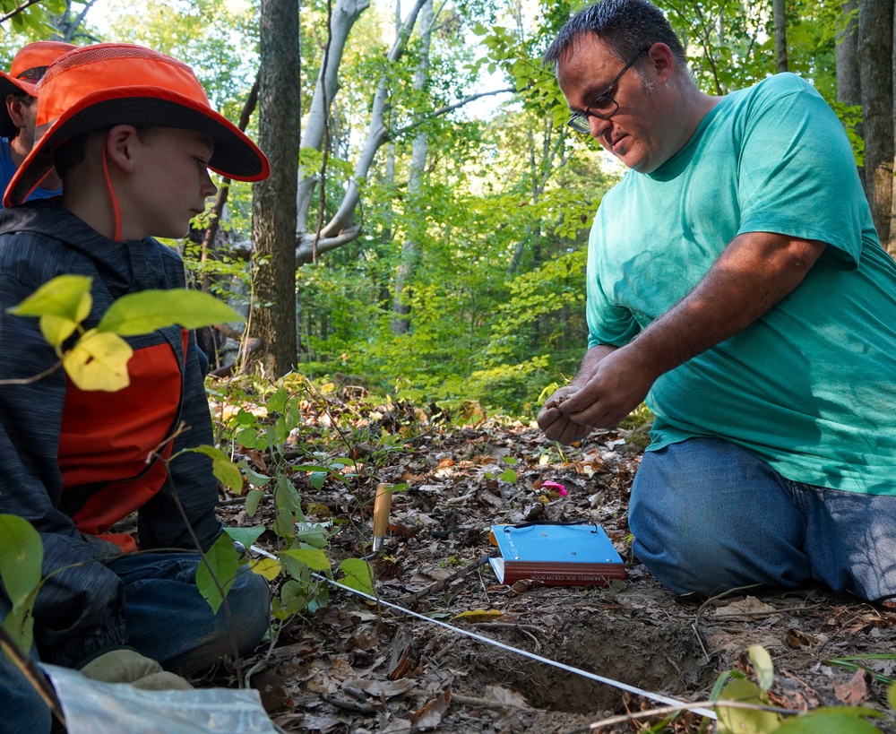 Volunteers unearth history at Archaeology Day