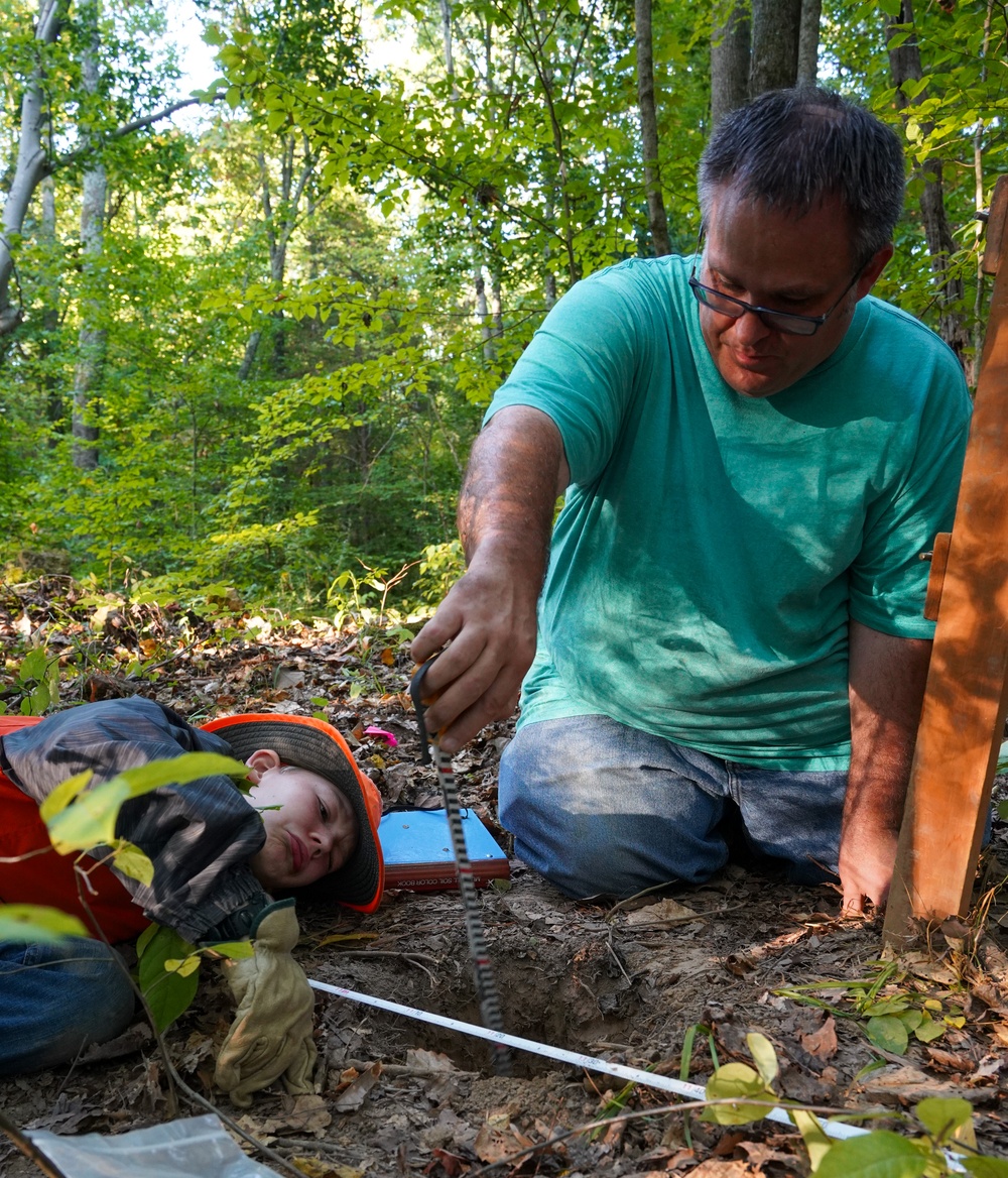 Volunteers unearth history at Archaeology Day