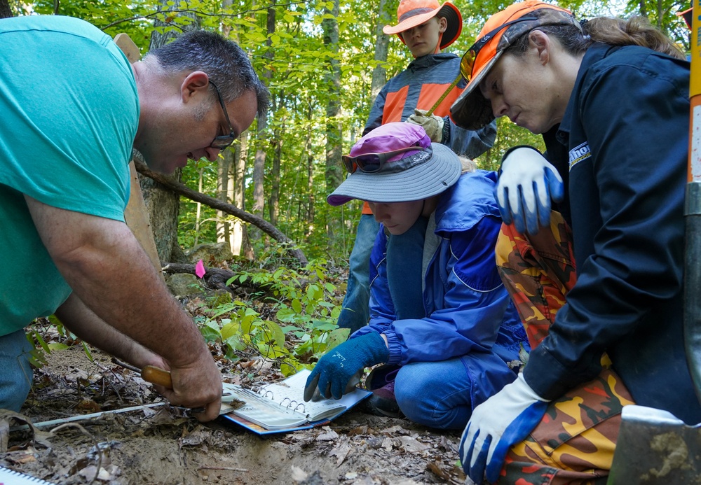 Volunteers unearth history at Archaeology Day