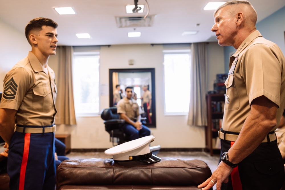 U.S. Commandant, Gen. Smith, Visits the Philippines