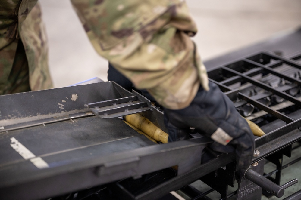 48th Fighter Wing Airmen create new technology to expedite munitions loading