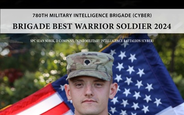 Best Squad Competition: Spc. Sean Sobik, D Company, 782d MI Battalion (Cyber)