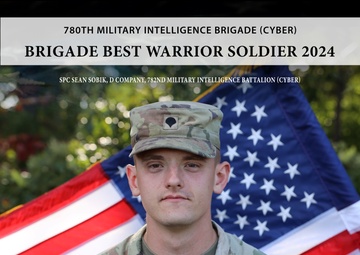 Best Squad Competition: Spc. Sean Sobik, D Company, 782d MI Battalion (Cyber)
