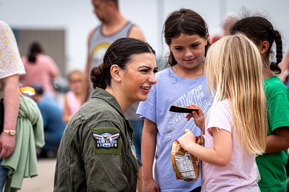 Sound of Speed Airshow flies for the community