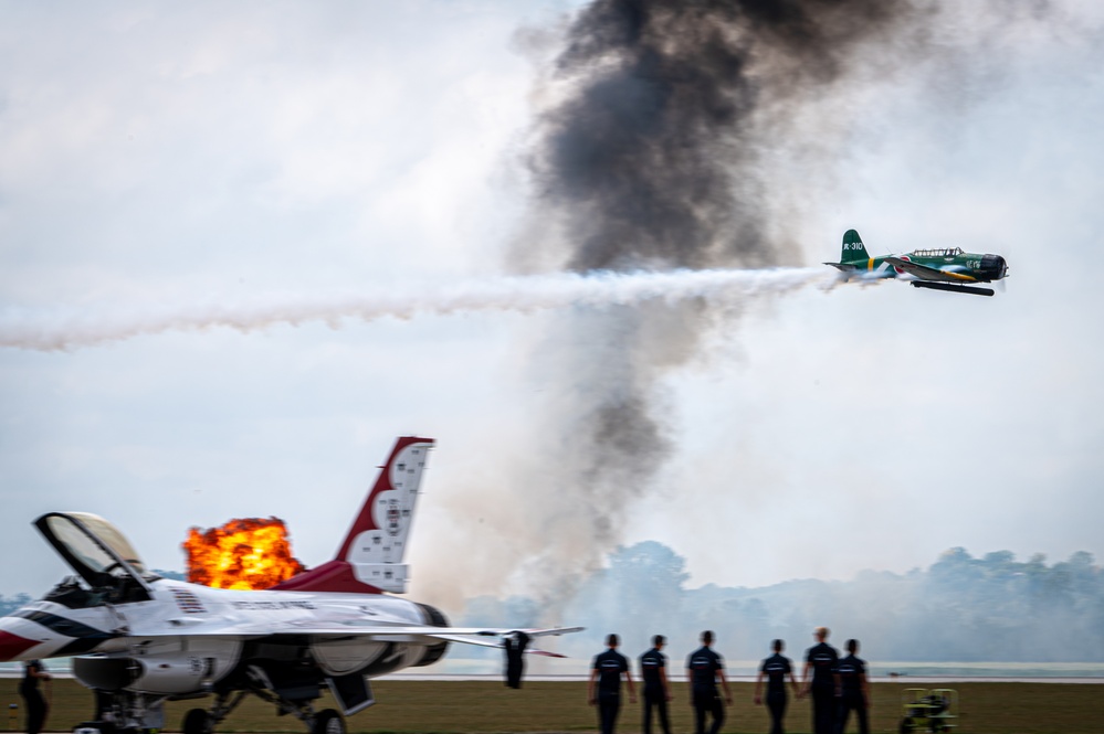 Sound of Speed Airshow flies for the community