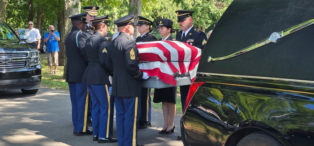 Remembering POWs: America remembers Bataan Death March veteran Sgt. Jack Hohlfeld with special service; welcomes him home to Wisconsin