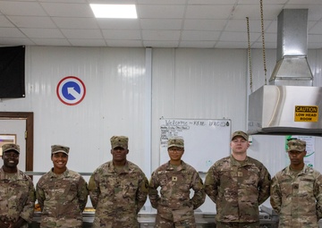 CSMs Richardson and Trejo recognize Soldiers during battlefield circulation [Photo 5 of 8]