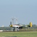 P-51 taking off