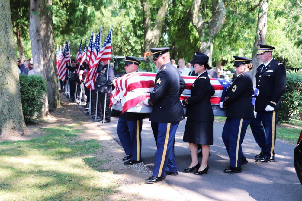 Remembering POWs: America remembers Bataan Death March veteran Sgt. Jack Hohlfeld with special service; welcomes him home to Wisconsin