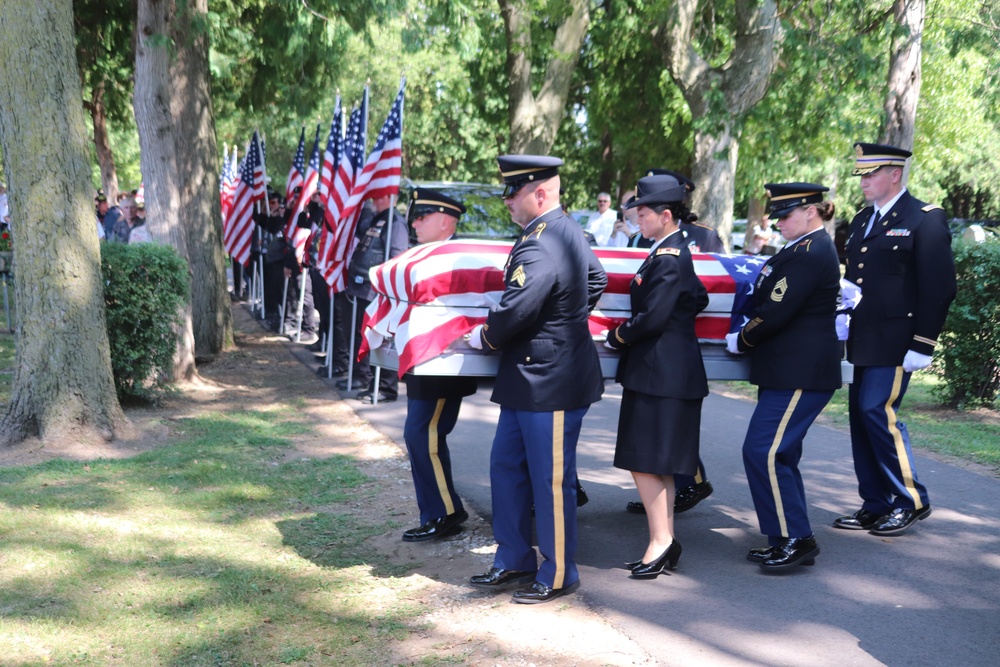 Remembering POWs: America remembers Bataan Death March veteran Sgt. Jack Hohlfeld with special service; welcomes him home to Wisconsin