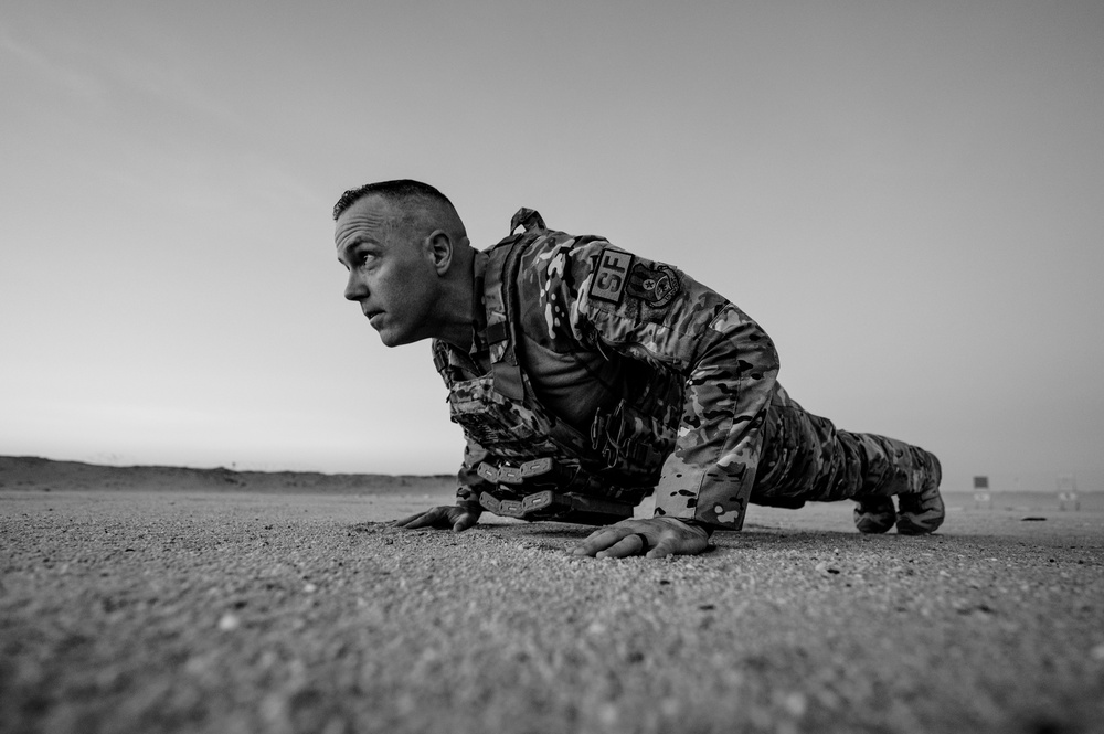 Always ready to take on the challenge: Master Sgt. Sneed