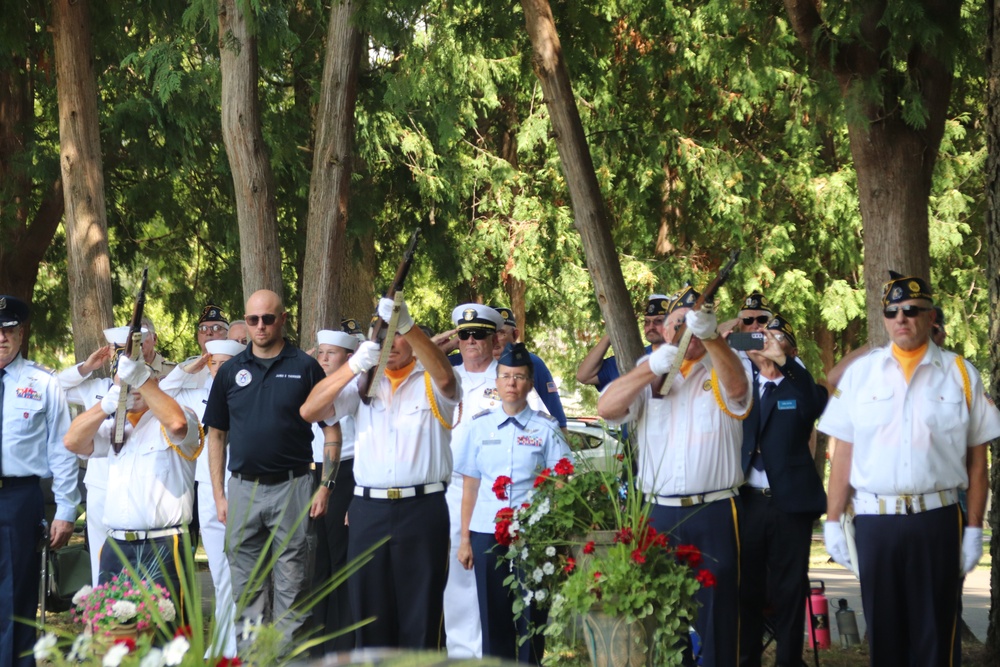 Remembering POWs: America remembers Bataan Death March veteran Sgt. Jack Hohlfeld with special service; welcomes him home to Wisconsin