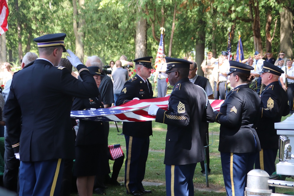 Remembering POWs: America remembers Bataan Death March veteran Sgt. Jack Hohlfeld with special service; welcomes him home to Wisconsin