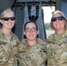 Pa. Guard celebrates women in aviation with all-female crewed helicopter flyover