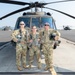 Pa. Guard celebrates women in aviation with all-female crewed helicopter flyover