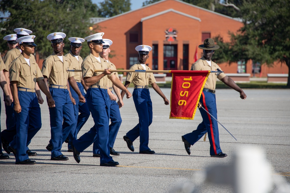 Melbourne native graduates as the honor graduate for platoon 1056, Bravo Company, Marine Corps Recruit Depot Parris Island