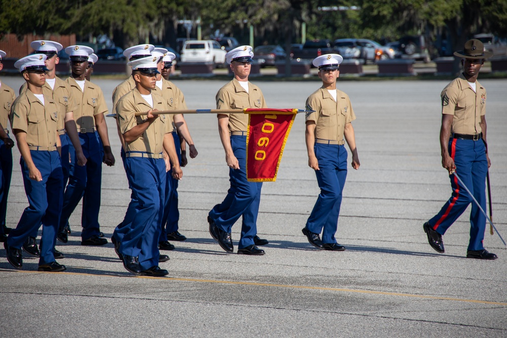 Hayden native graduates as the honor graduate for platoon 1060, Bravo Company, Marine Corps Recruit Depot Parris Island