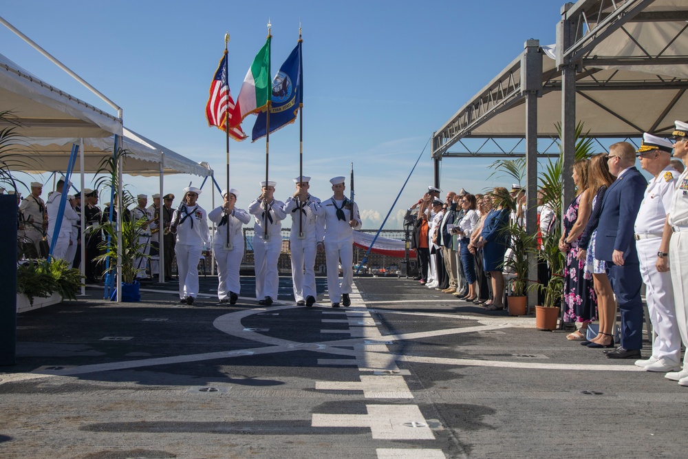 U.S. 6th Fleet Change Of Command Ceremony