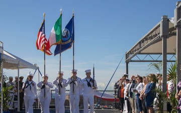 U.S. 6th Fleet Change Of Command Ceremony