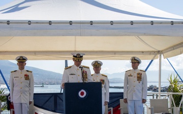 U.S. 6th Fleet Change Of Command Ceremony