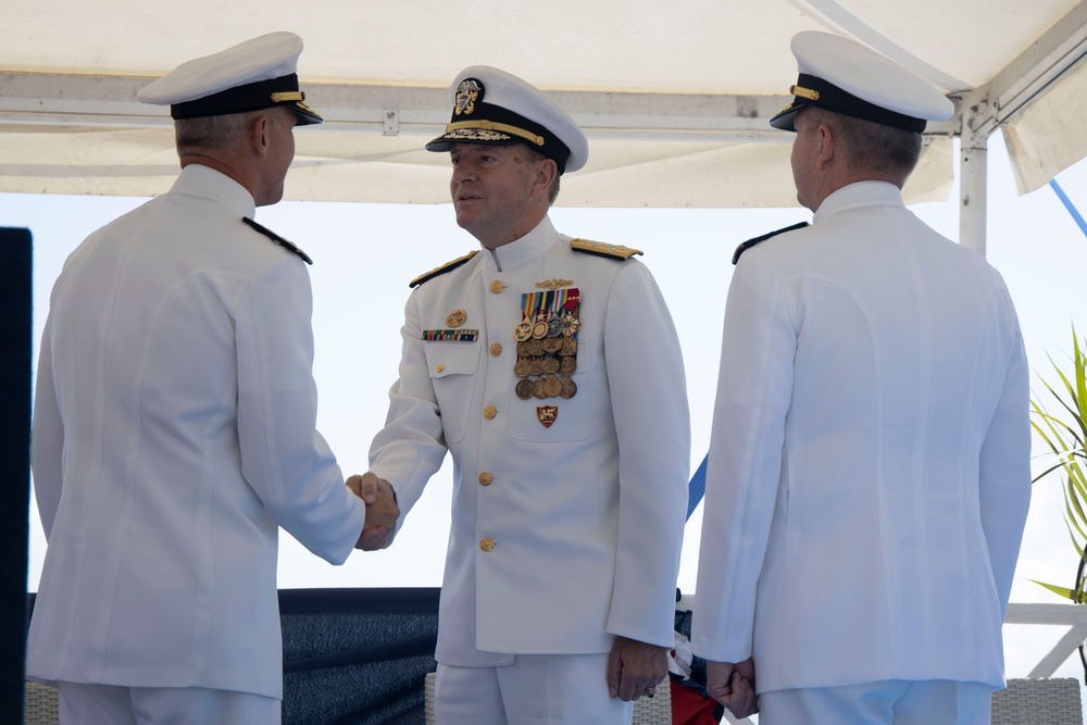 U.S. 6th Fleet Change Of Command Ceremony