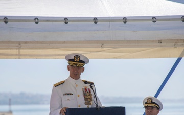 U.S. 6th Fleet Change Of Command Ceremony