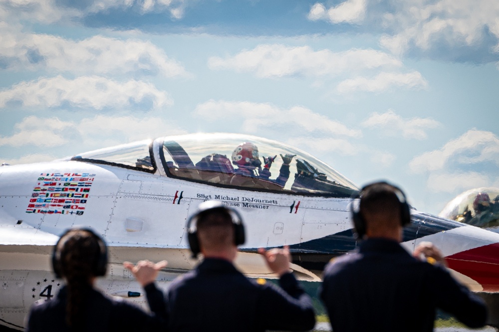 Sound of Speed Airshow flies for the community