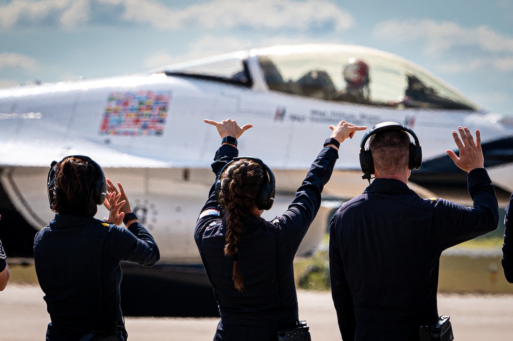 Sound of Speed Airshow flies for the community