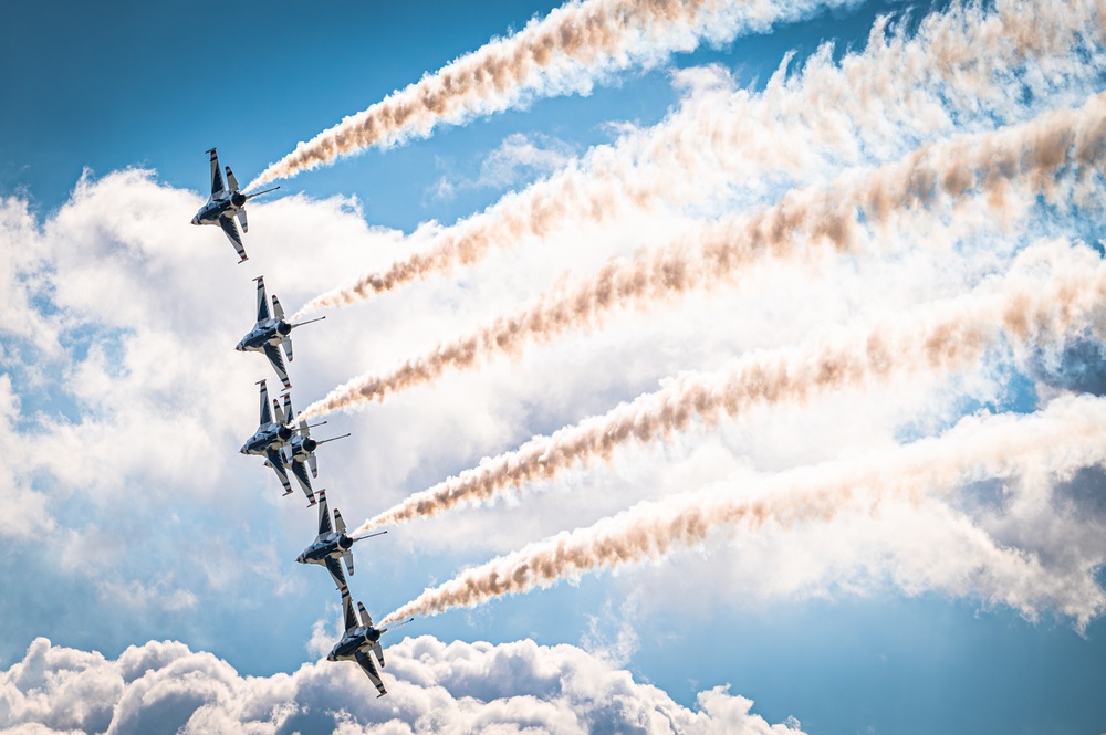 Sound of Speed Airshow flies for the community