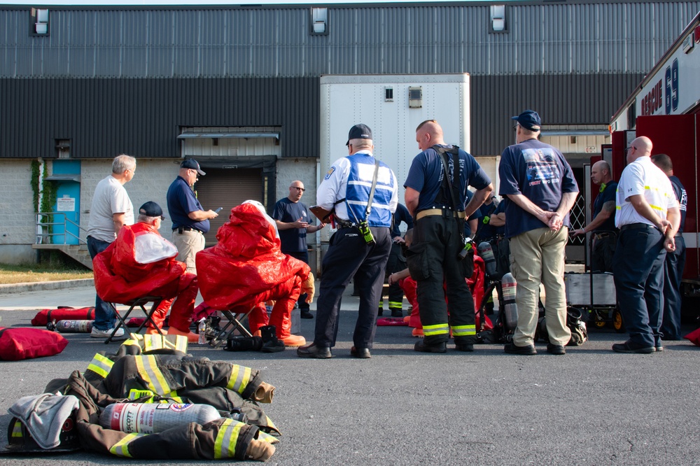 Full-scale exercise tests emergency response at Defense Distribution Center, Susquehanna