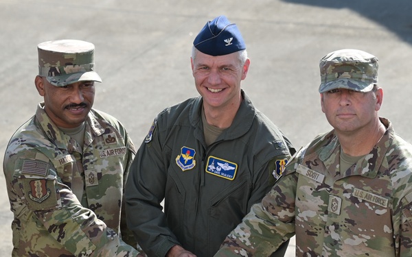 Ebbing ANGB hosts ribbon-cutting for new international F-35 training facilities