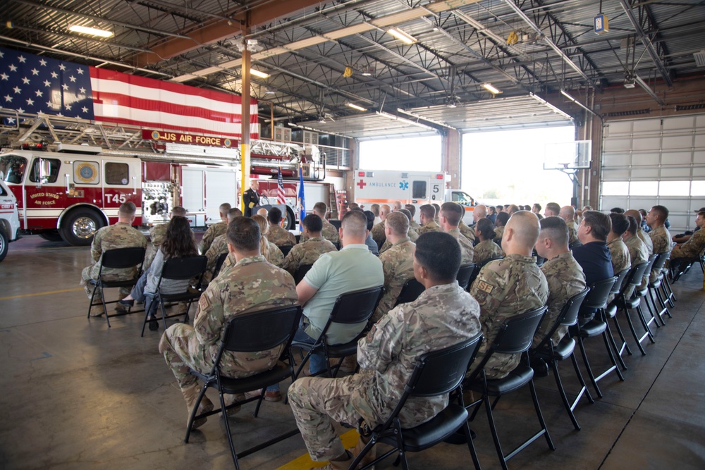 Team Travis hosts Patriot Day Ceremony