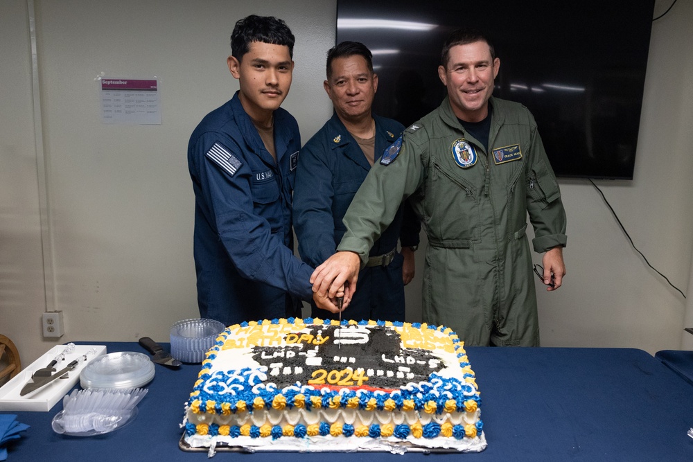 USS Bataan 27th Birthday Celebration