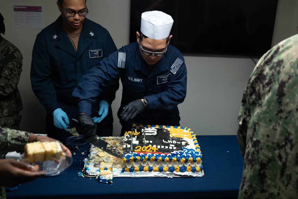 USS Bataan 27th Birthday Celebration