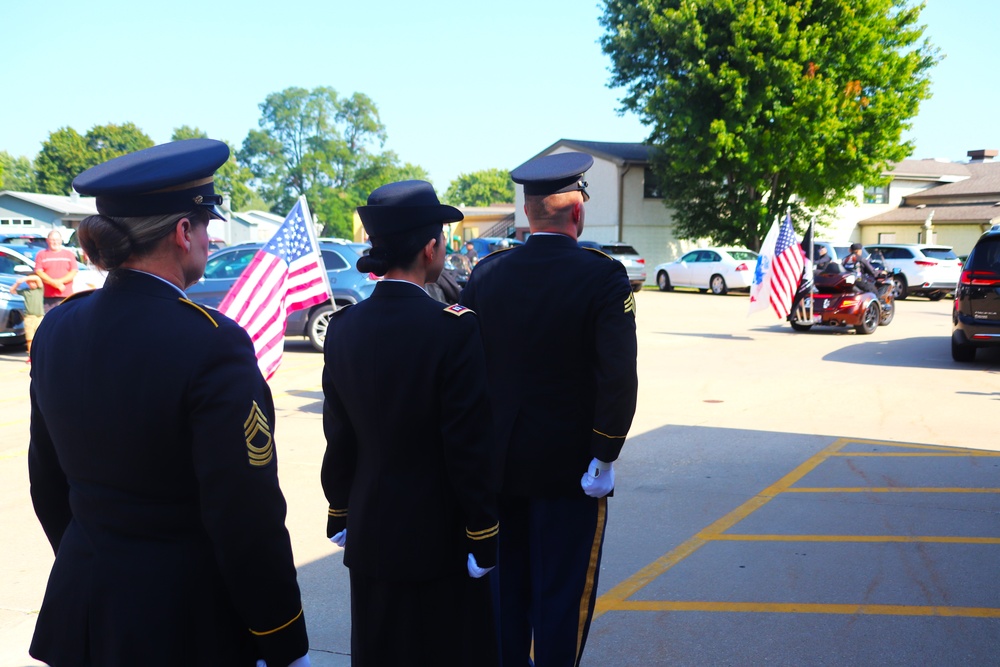 Fort McCoy Soldiers support special service for former World War II POW