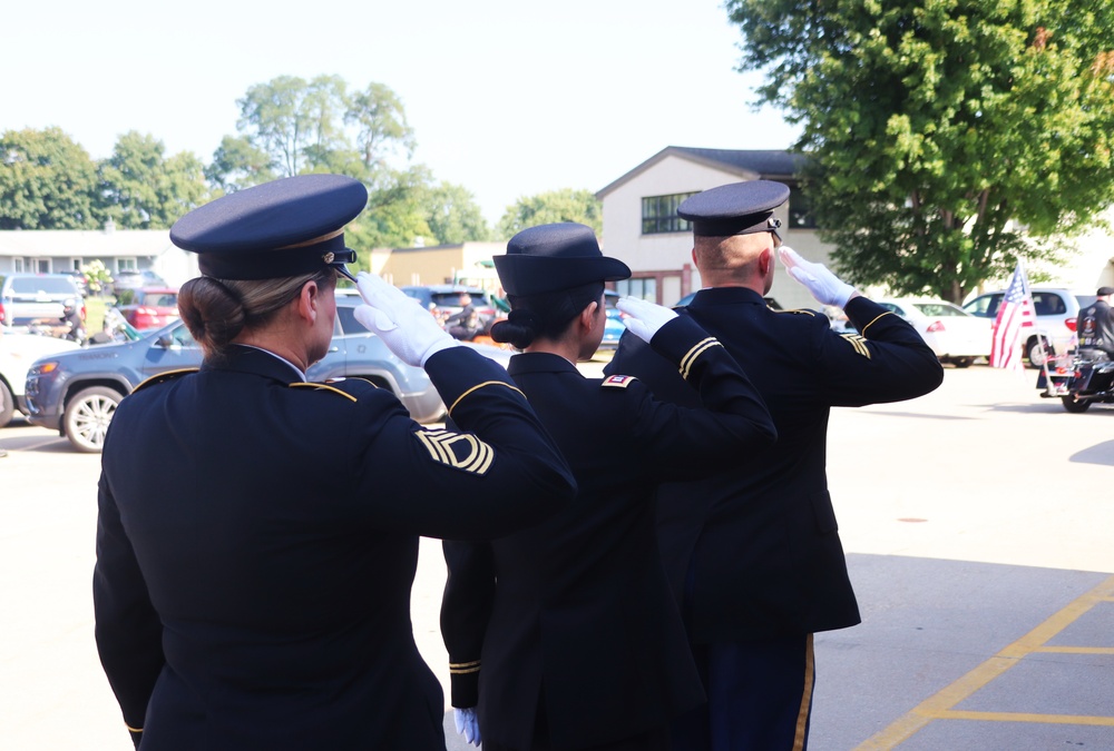 Fort McCoy Soldiers support special service for former World War II POW